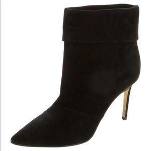 Paul Andrew Suede Ankle Boot Black Bootie NWOT